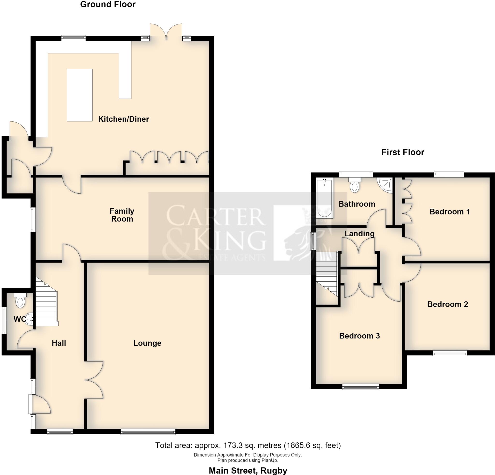 Main Street, Willoughby, Rugby floorplan