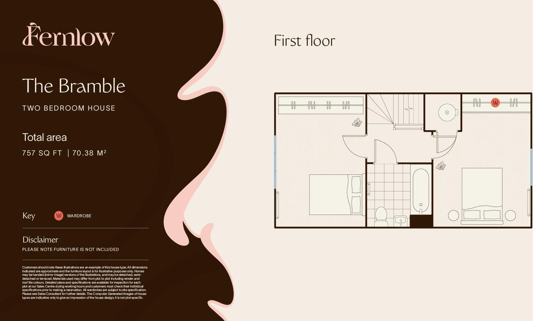Oak Mead, LU5 floorplan