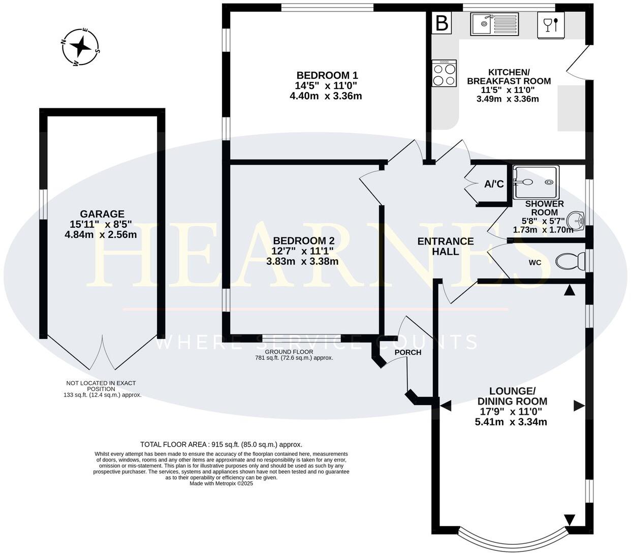 Mayfield Way, Ferndown, BH22 floorplan