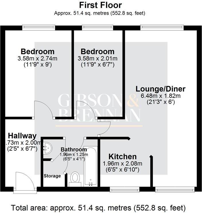 Walnut Close, Steeple View, Laindon floorplan