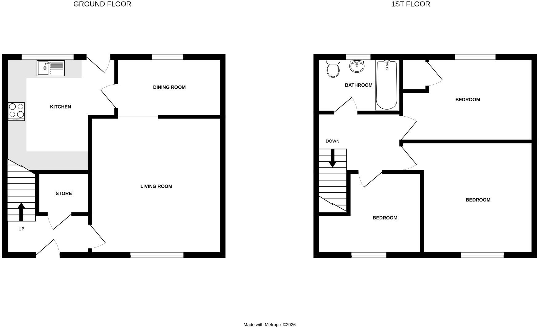 43 Blar Mhor Road, Fort William, PH33 7HW floorplan