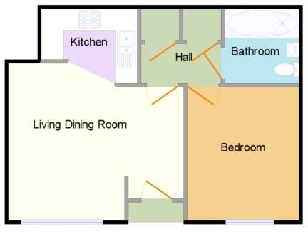 Chandley Wharf, Warwick floorplan
