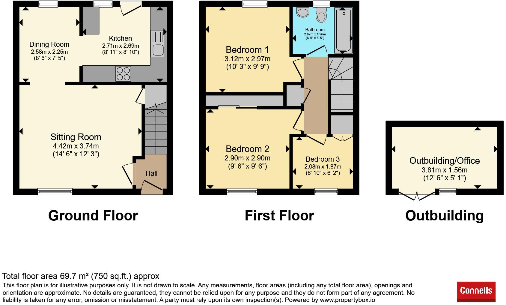 Pye Croft, Bradley Stoke, BRISTOL floorplan