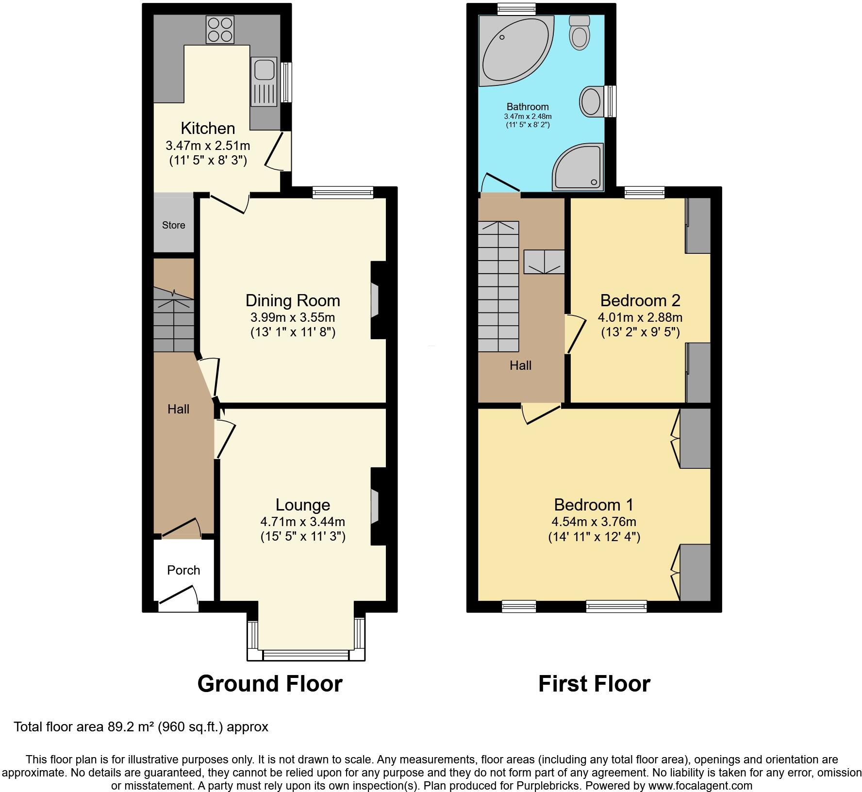 George Street, Blackpool, FY1 floorplan