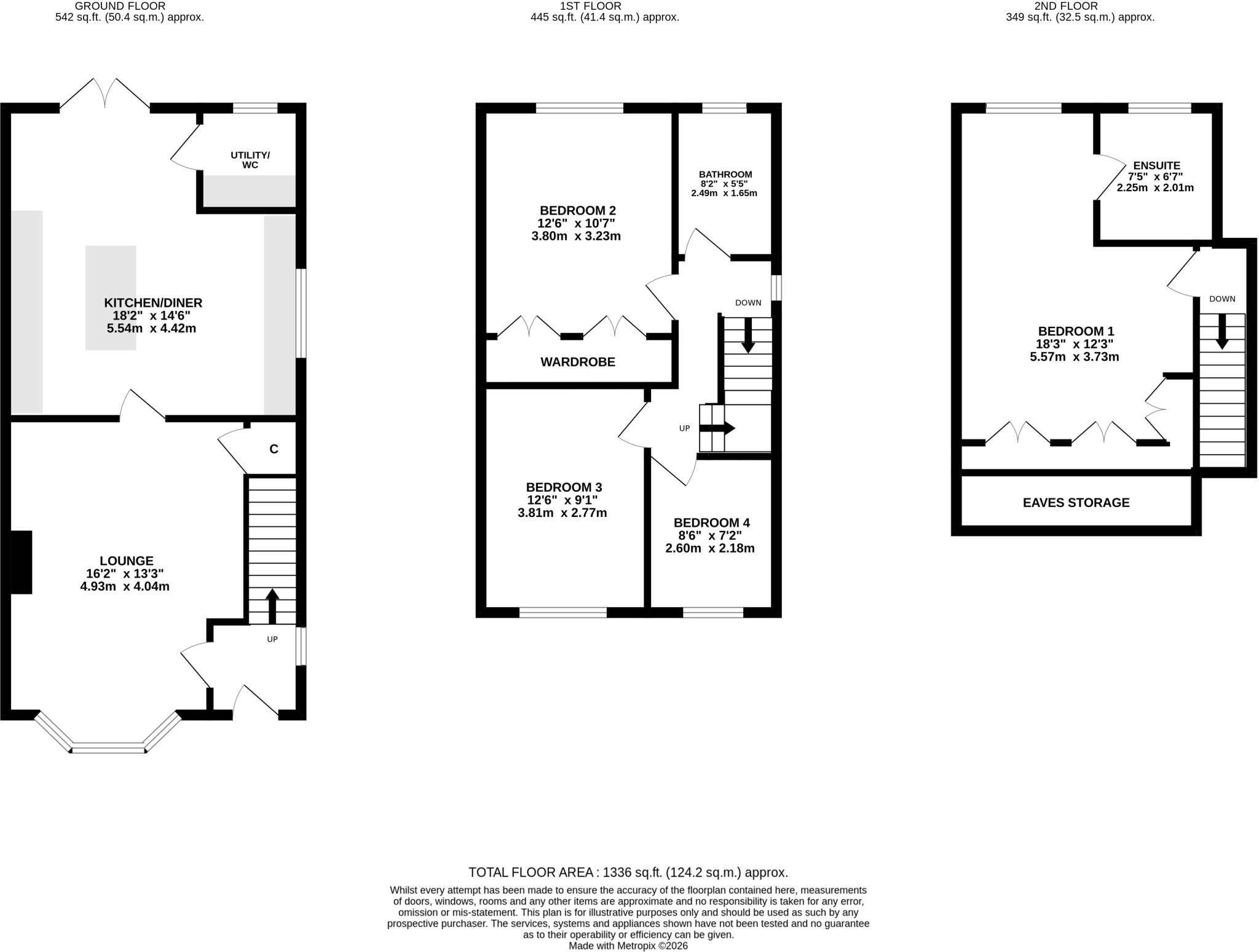 Victoria Mount, Horsforth, Leeds, West Yorkshire, LS18 floorplan