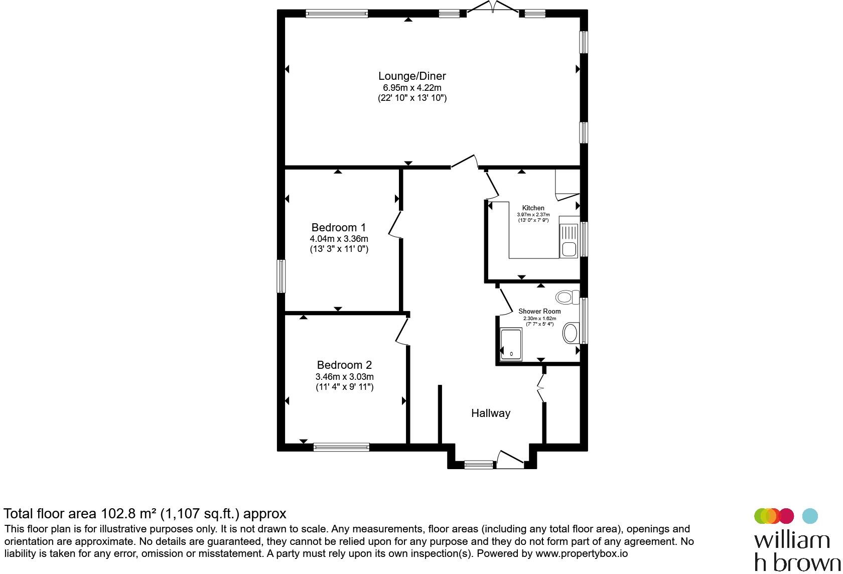 Lumley Crescent, Skegness floorplan