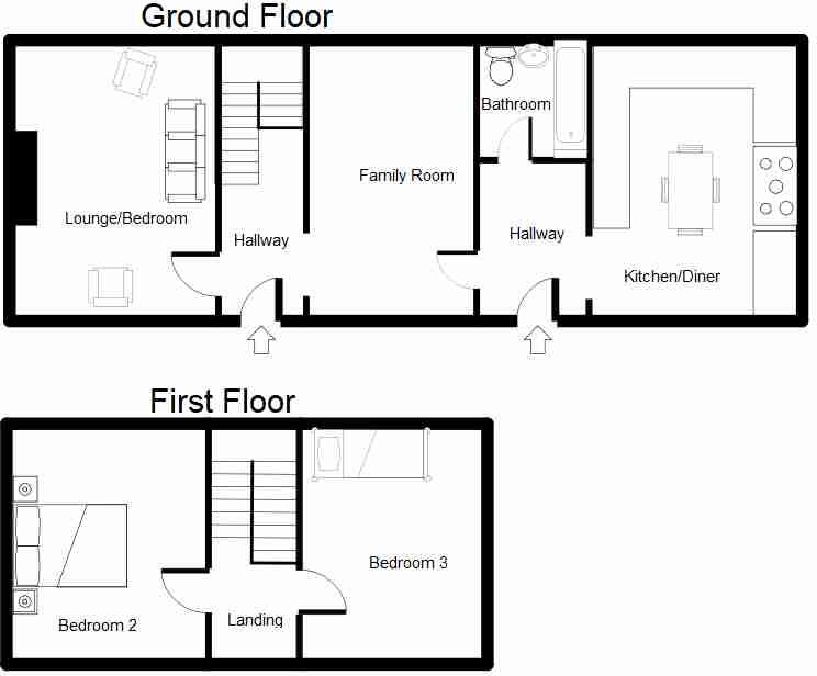North Shawbost, Shawbost, Na H-eileanan An Iar floorplan