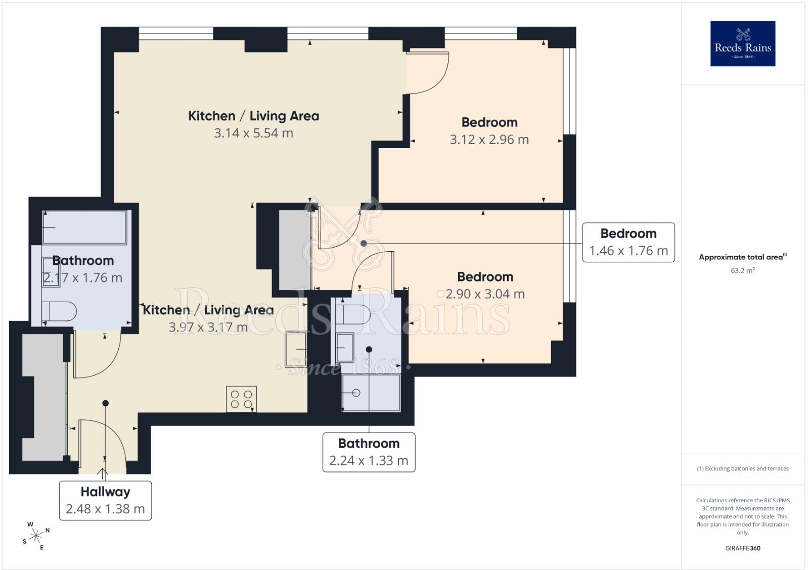 Red, Media City UK, Salford, Greater Manchester, M50 floorplan