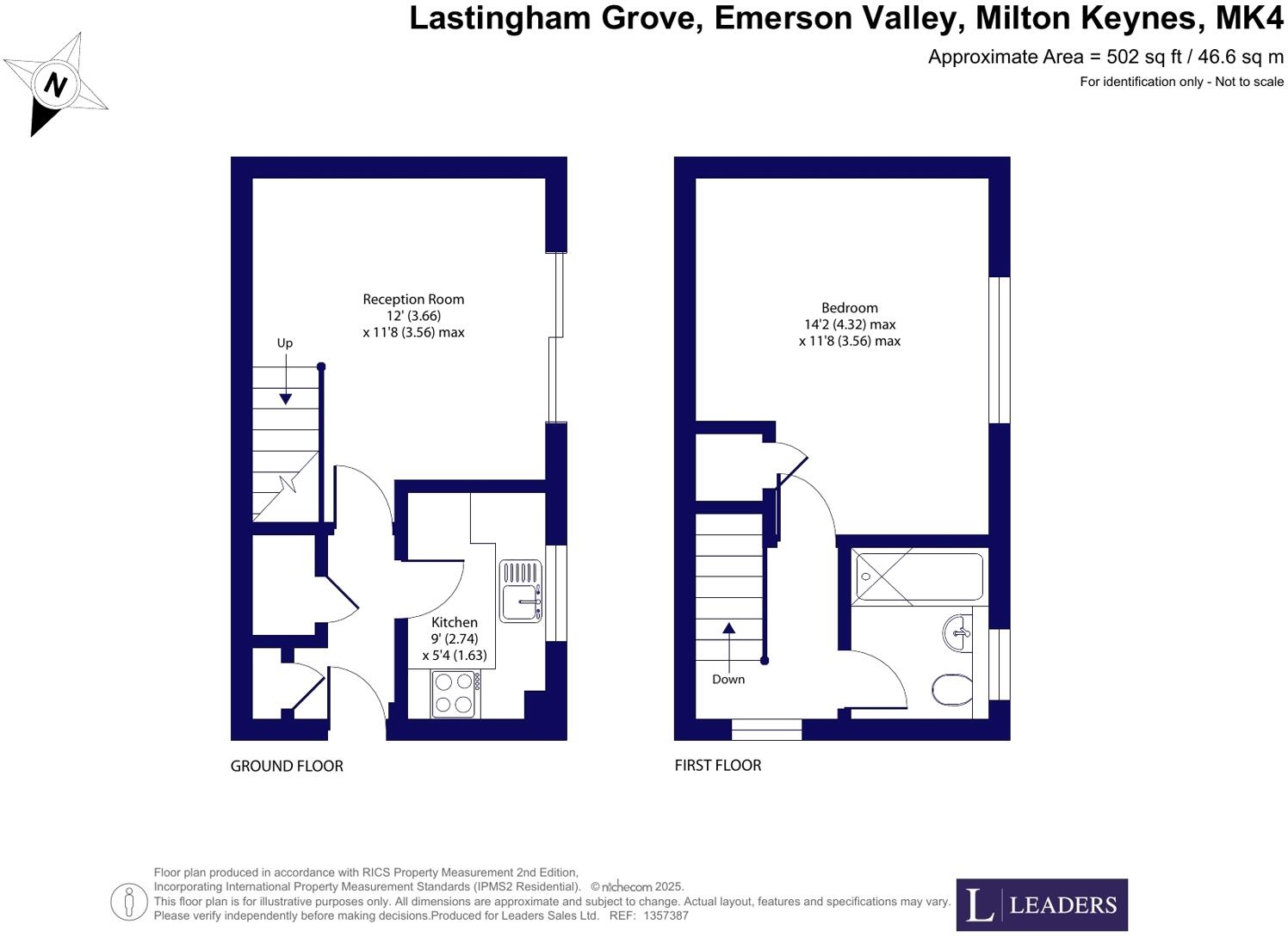 Lastingham Grove, Emerson Valley, Milton Keynes floorplan
