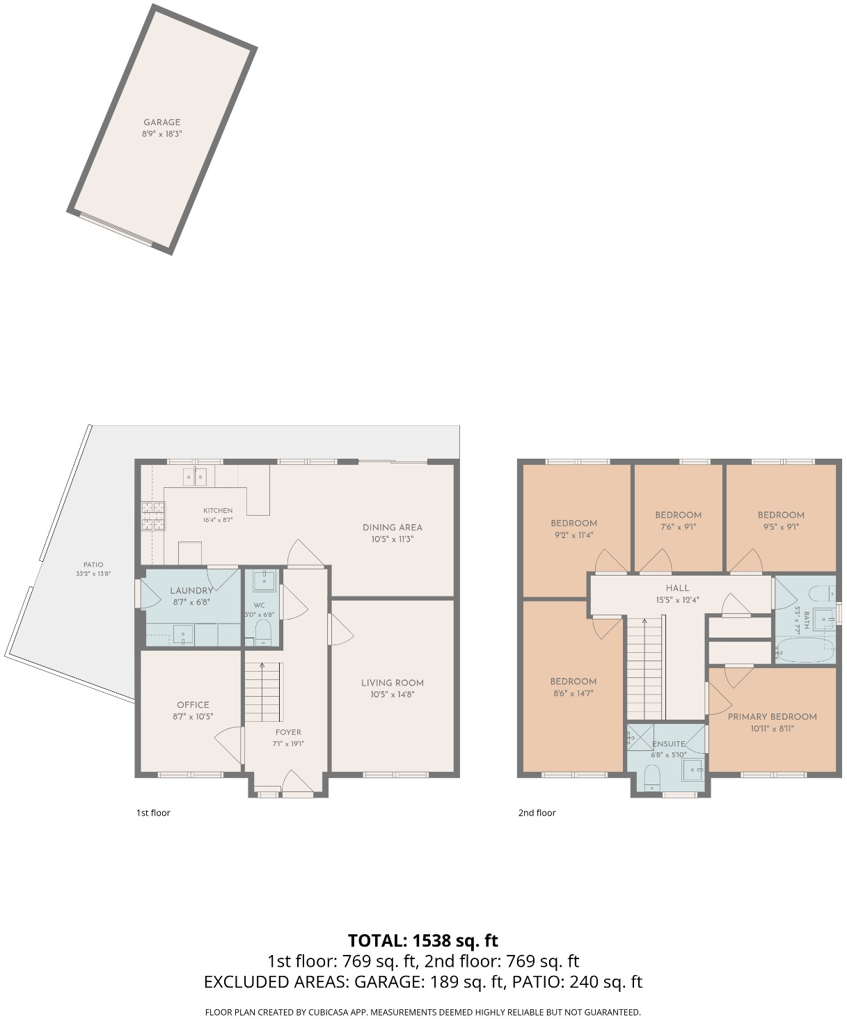 Bishops Tachbrook, Leamington Spa, Warwickshire, CV33 floorplan