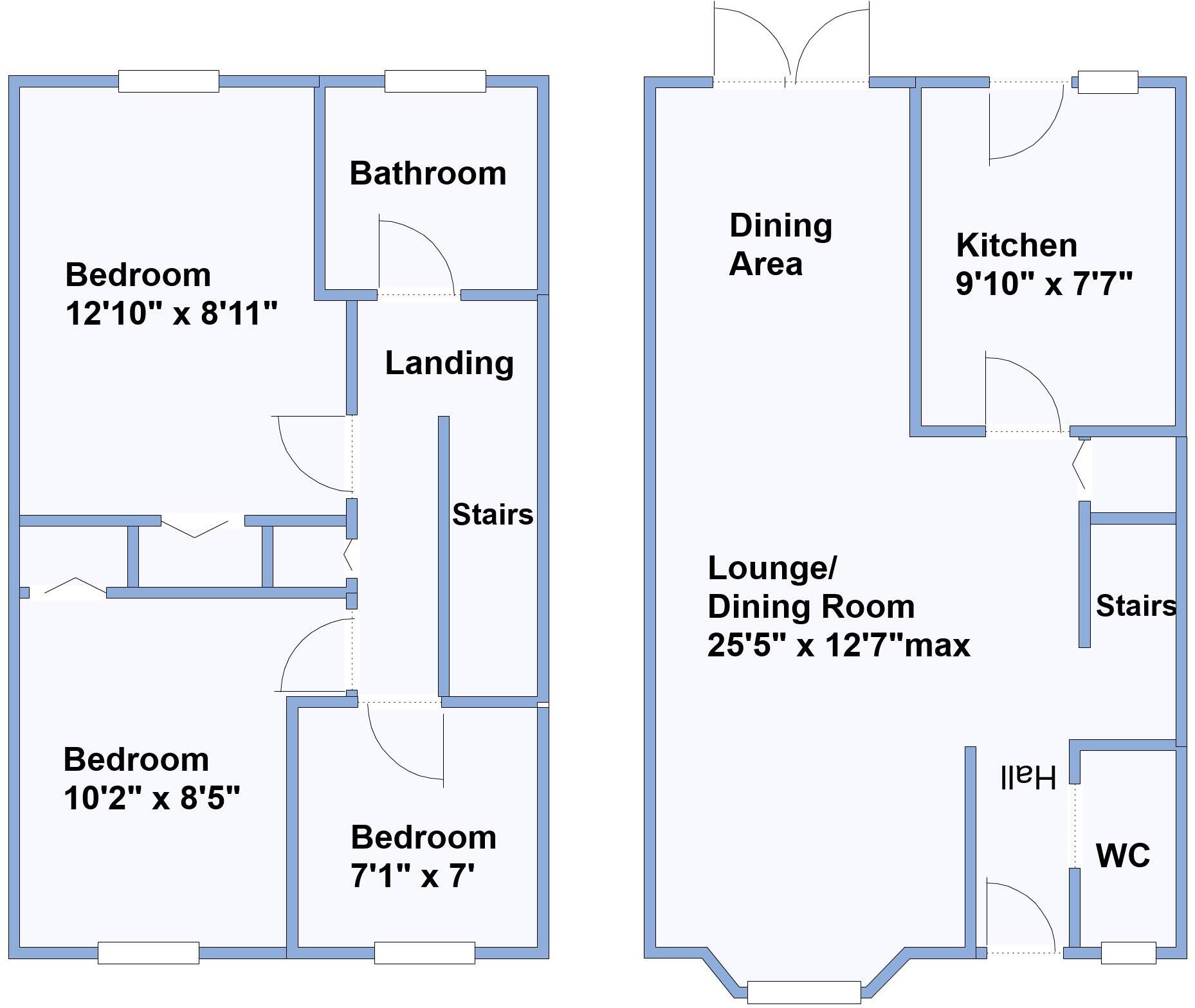 Warren Walk, Ferndown, Dorset floorplan