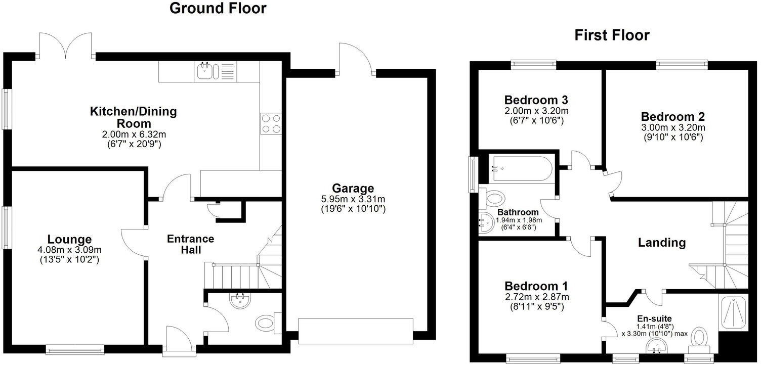 Sedgemoor Close, Weston-super-Mare floorplan