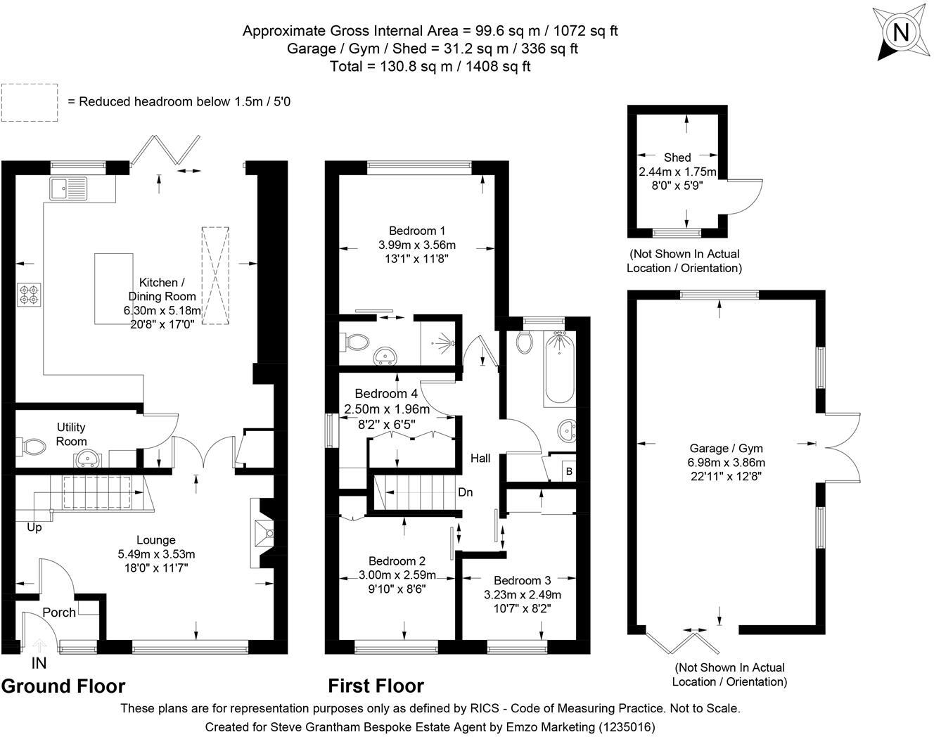 Liddiards Way, Purbrook floorplan