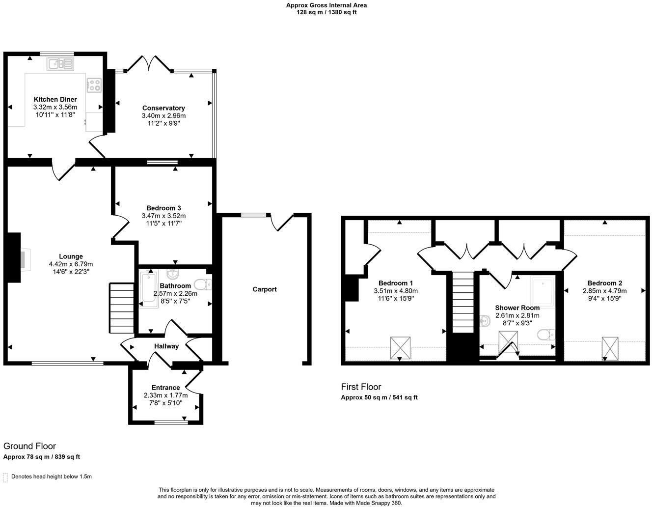 Station Road, Letterston, Haverfordwest floorplan