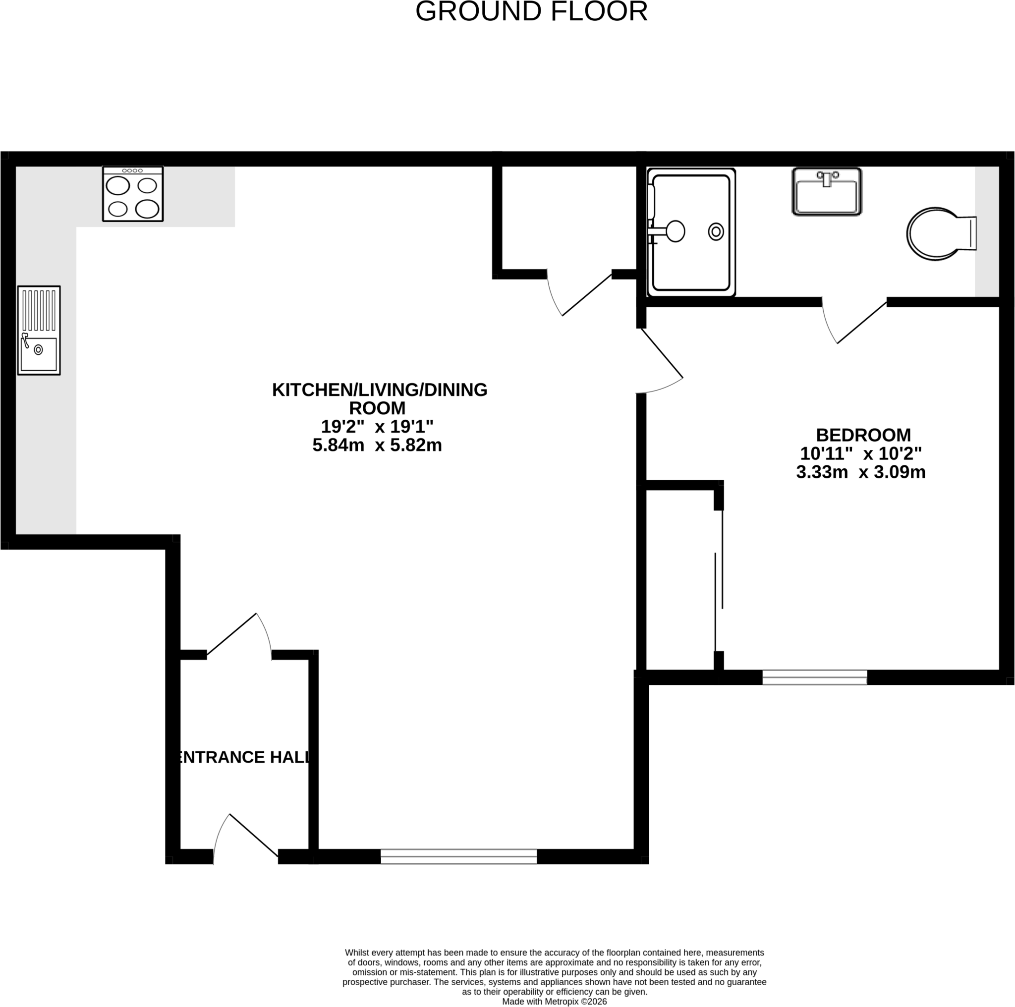 Church Road, Fleet, Hampshire, GU51 floorplan