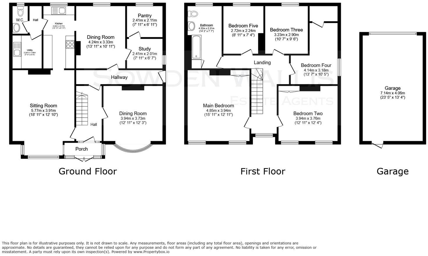 New Cross Road, Stamford floorplan