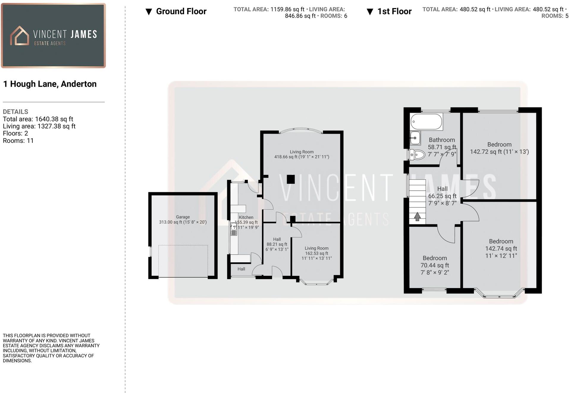 Hough Lane, Anderton, CW9 floorplan