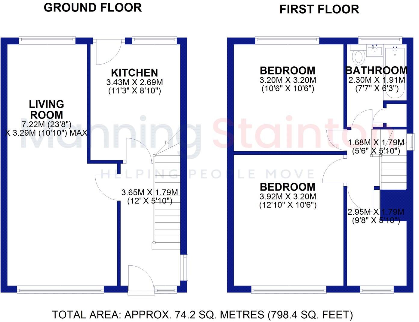 Holt Vale, Holt Park, Leeds floorplan