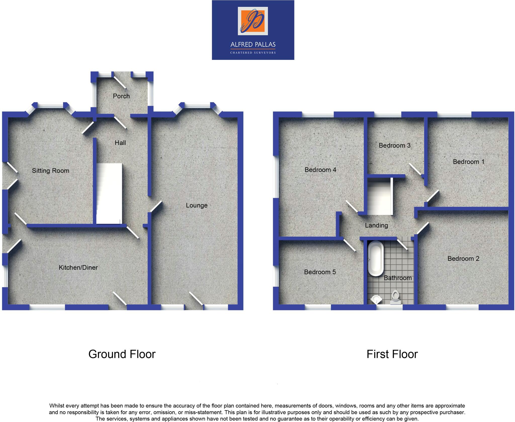 Laburnum Grove, Cleadon floorplan
