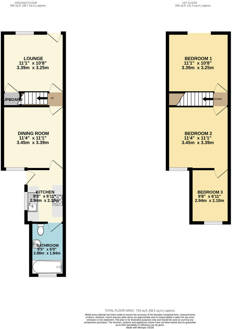 Merchant Street, Derby floorplan