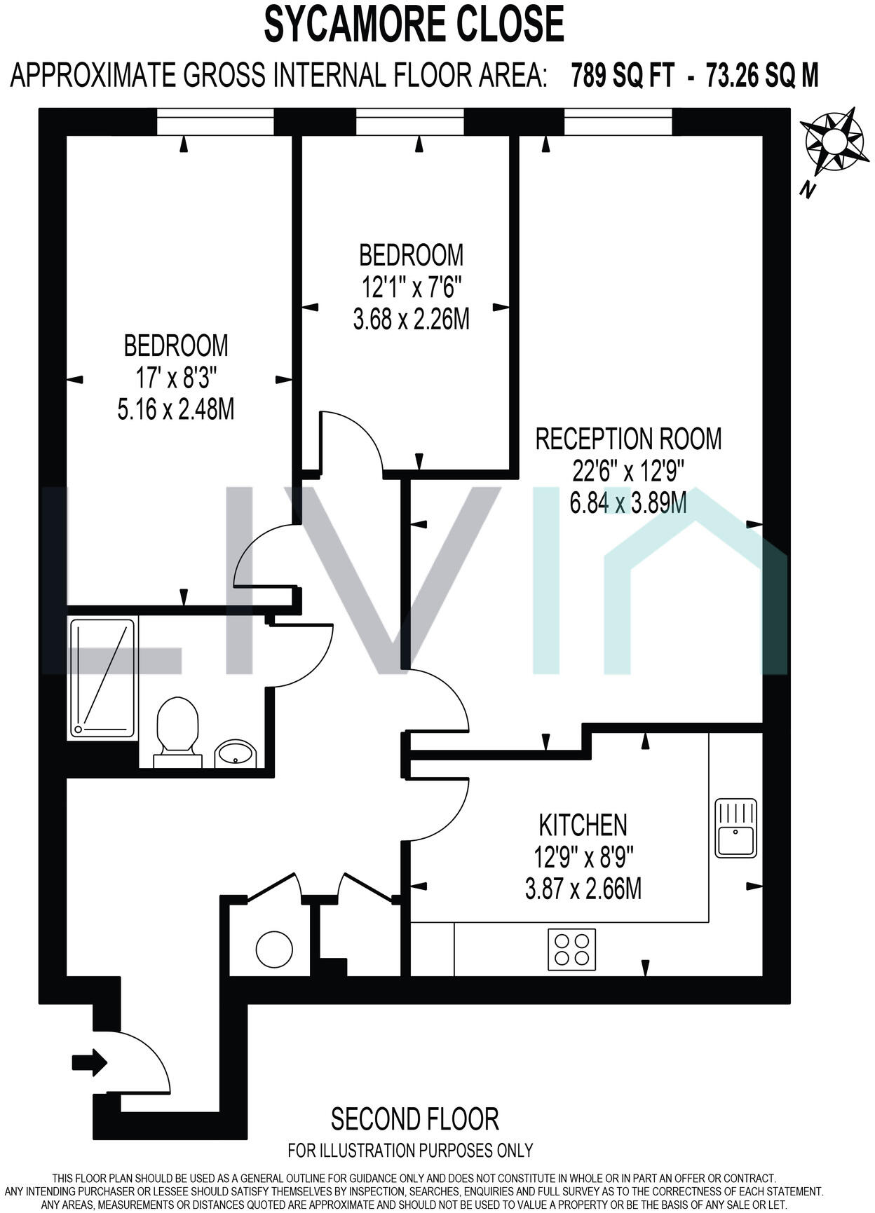 Sycamore Close, South Croydon floorplan