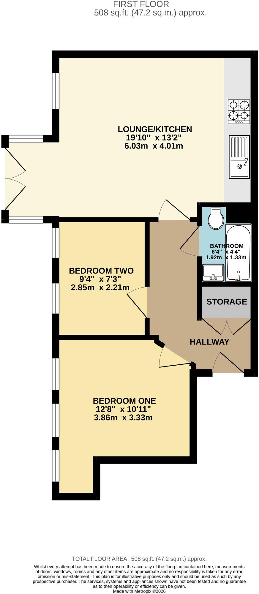 Forest Road, Denmead floorplan