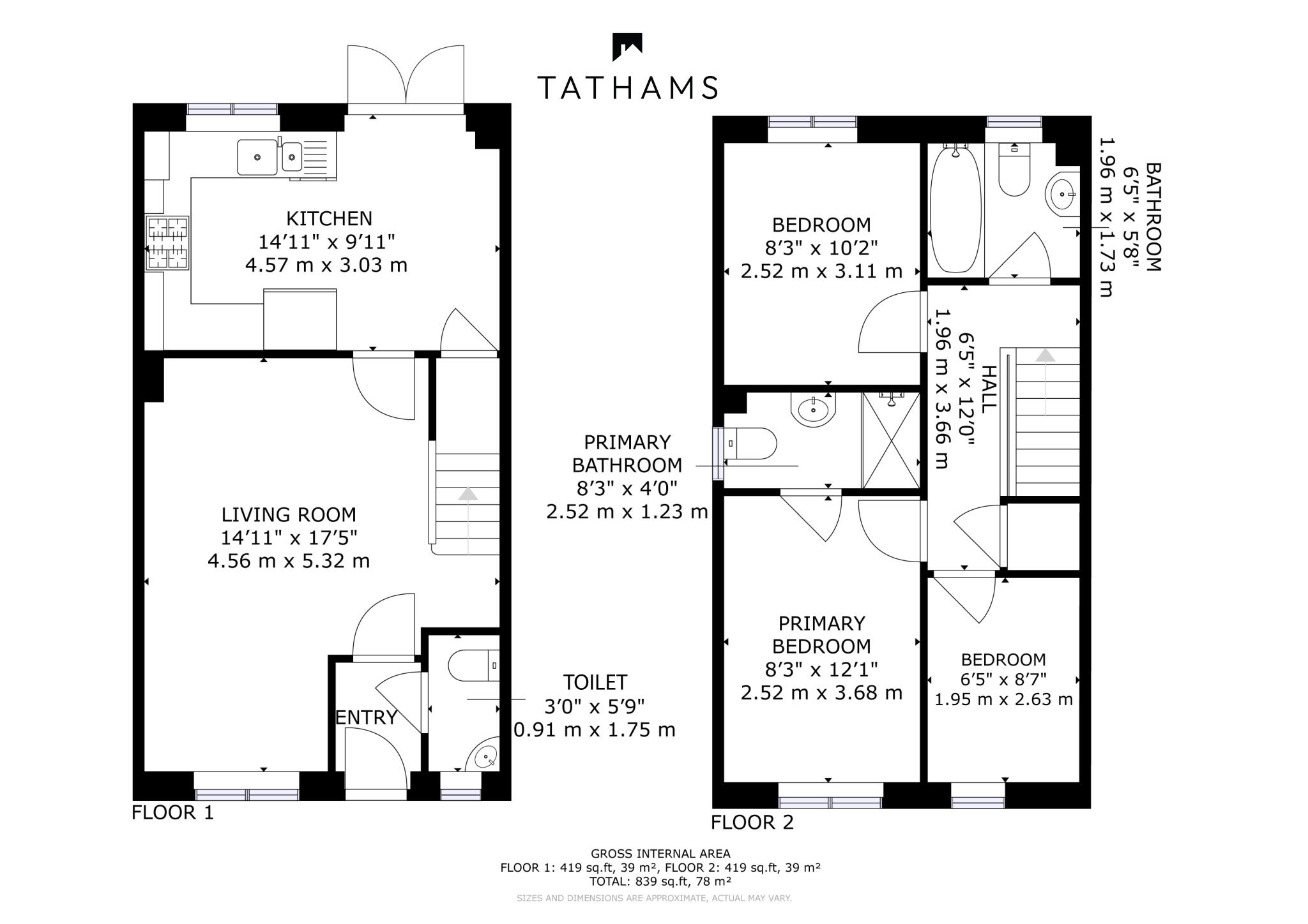 Lon Y Pererinion, Radyr, Cardiff floorplan