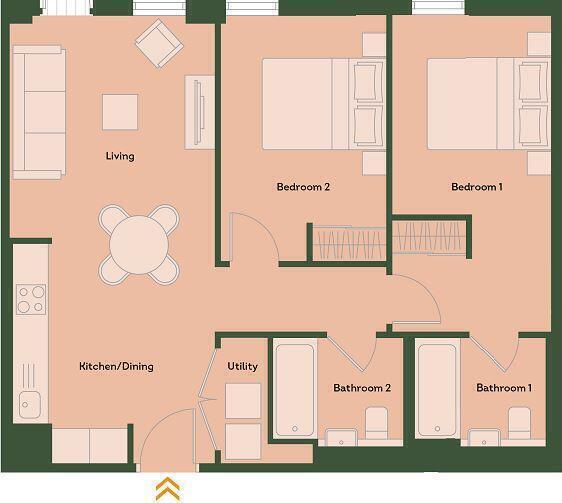 Verona, Globe Road, Holbeck, Leeds floorplan