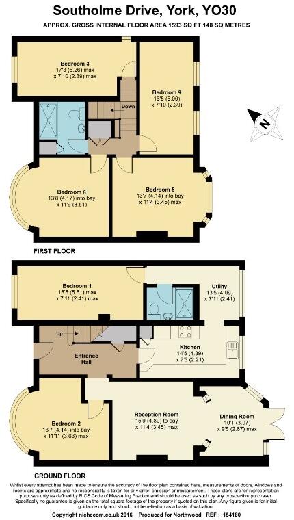 Southolme Drive, York, YO30 floorplan