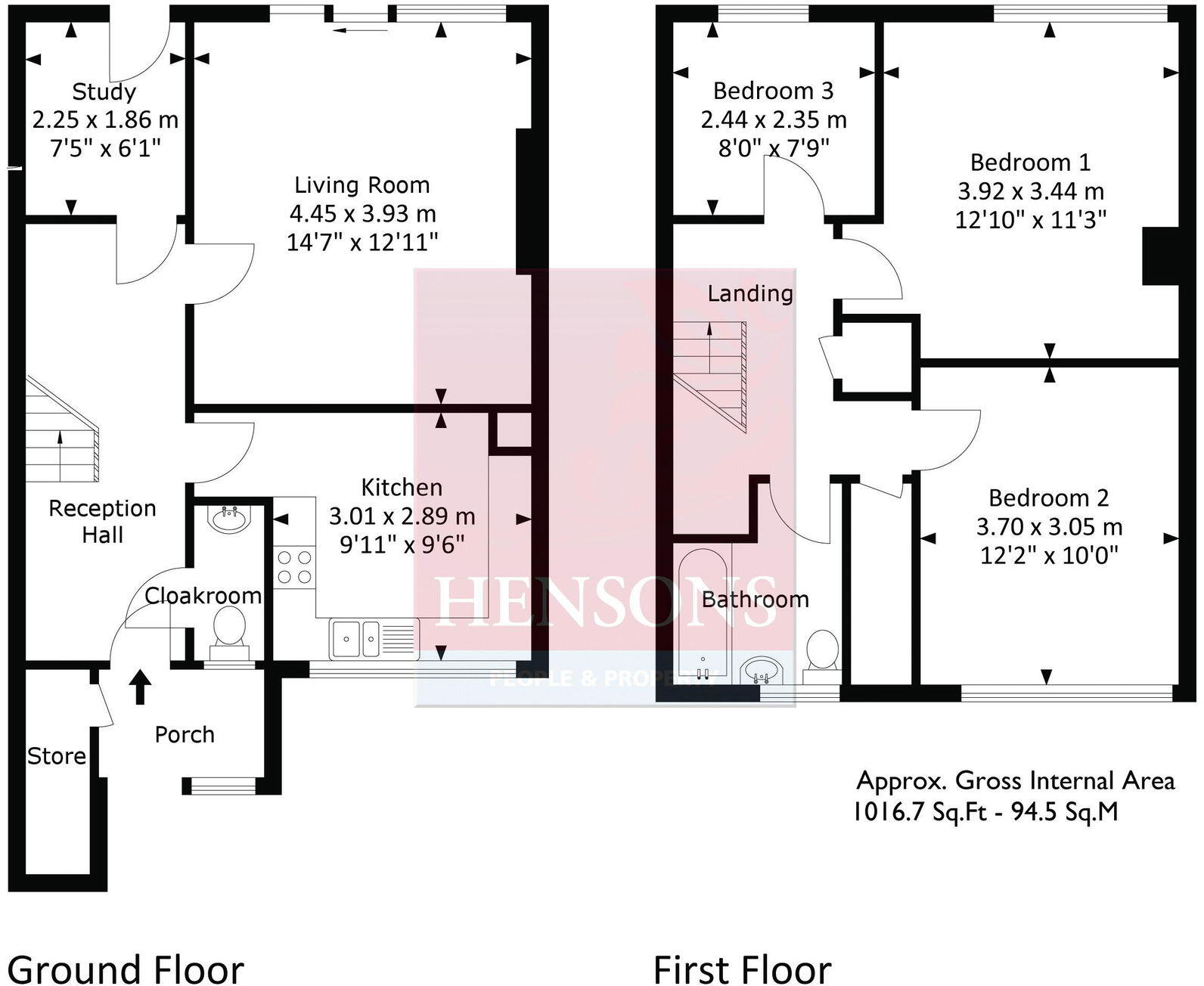 Backwell - Moorfield Road floorplan