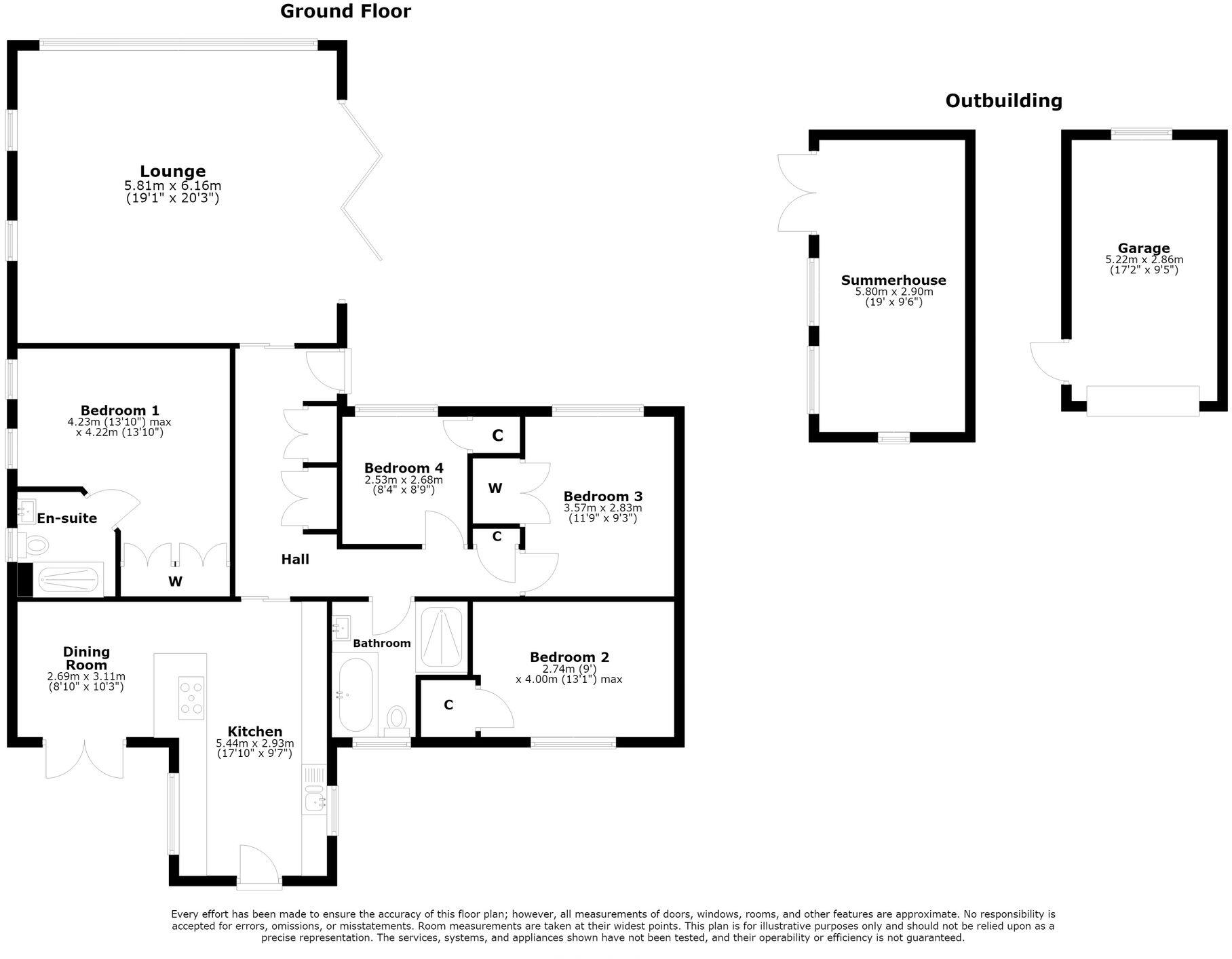 11 Hunters Way, Cumnock, KA18 1AL floorplan