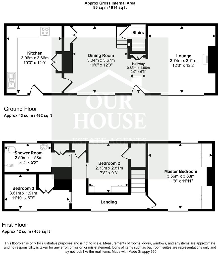 Newbegin, Hornsea floorplan