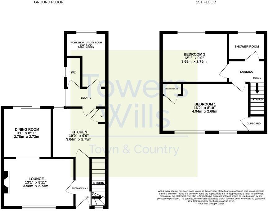 Lower Hyde Road, Montacute, Somerset, TA15 floorplan