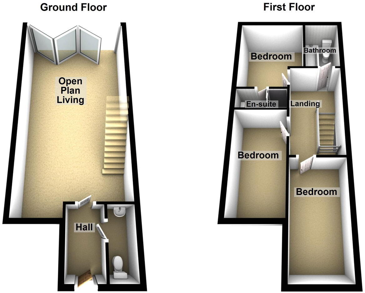 Knoll Close, Greenfield, Saddleworth floorplan