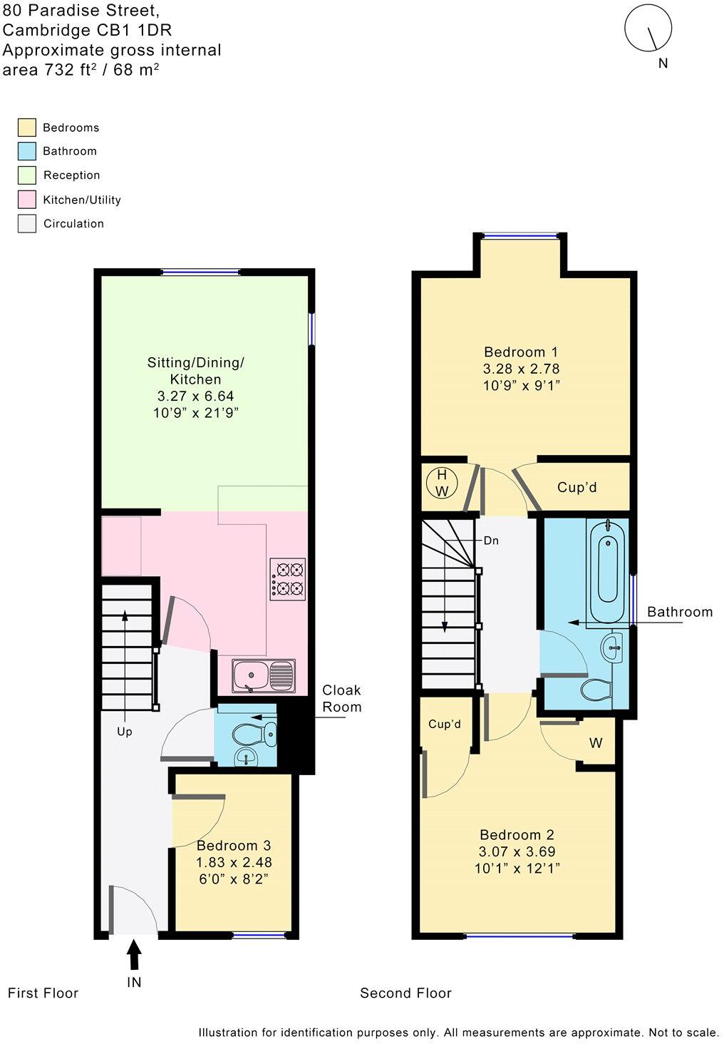 Paradise Street, Cambridge floorplan