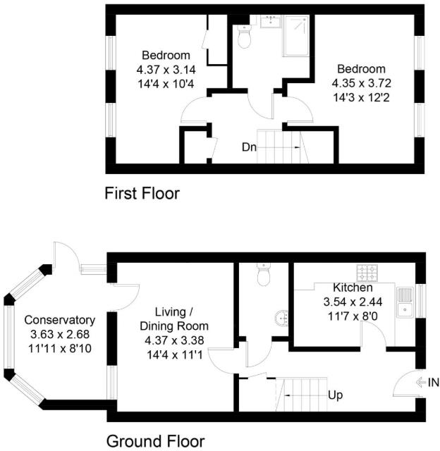 Seaview Avenue, Peacehaven floorplan