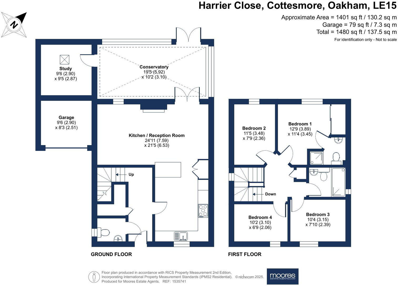 Harrier Close, Cottesmore floorplan