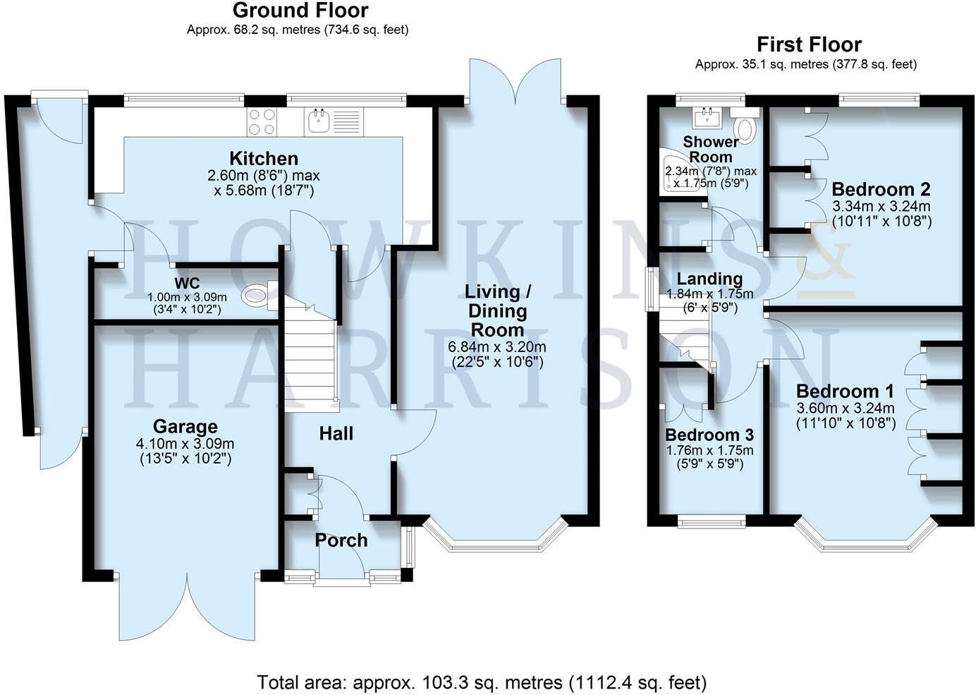 Coronation Road, Hurley, CV9 floorplan