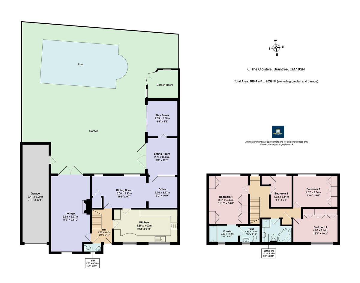 The Cloisters, Braintree, Essex, CM7 floorplan