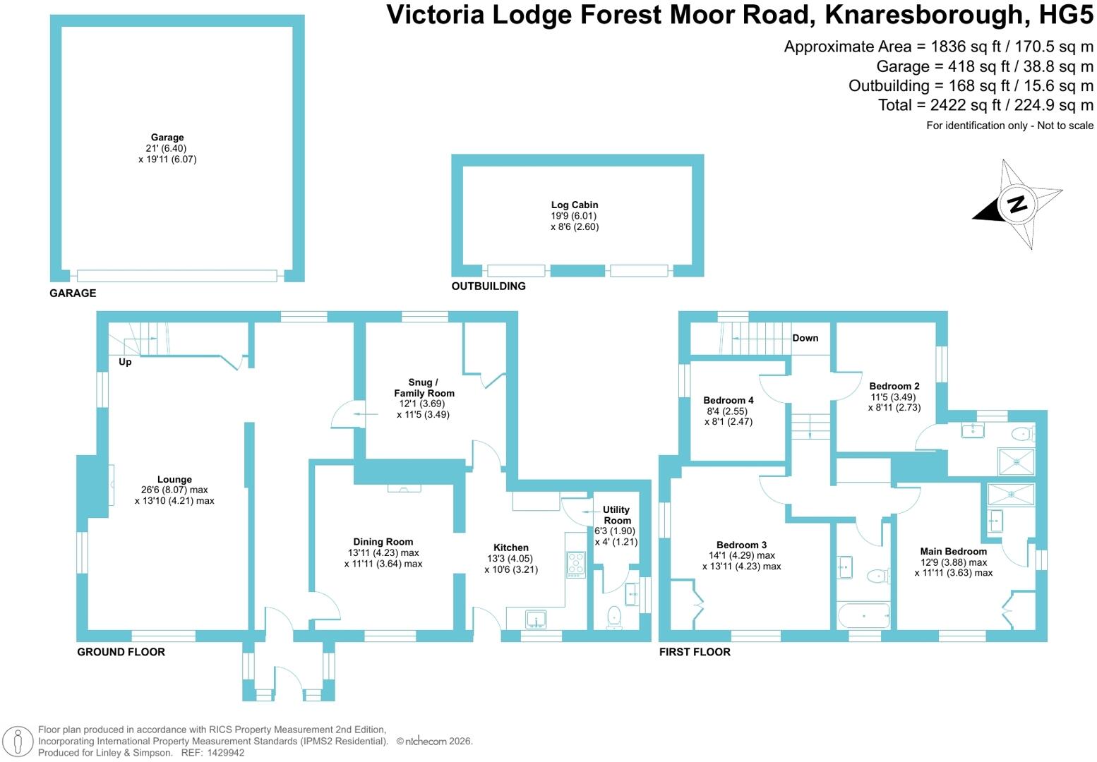 Forest Moor Road, Knaresborough, North Yorkshire, HG5 floorplan