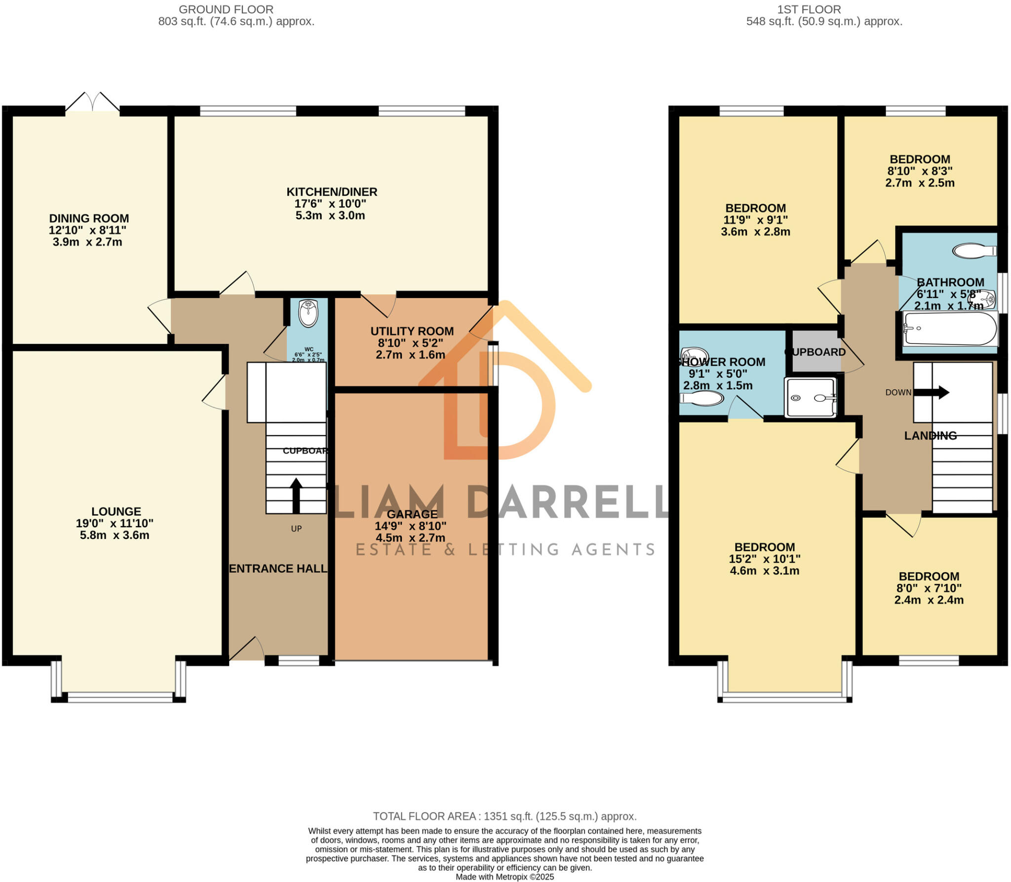 Middlefield Close, Osgodby, Scarborough, North Yorkshire floorplan