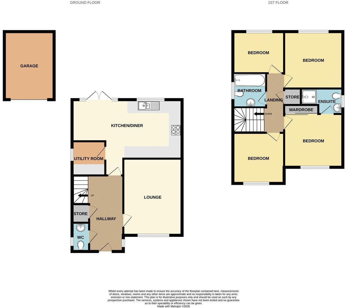 Snetterton Gardens, WOLVERHAMPTON, WV10 6FE floorplan