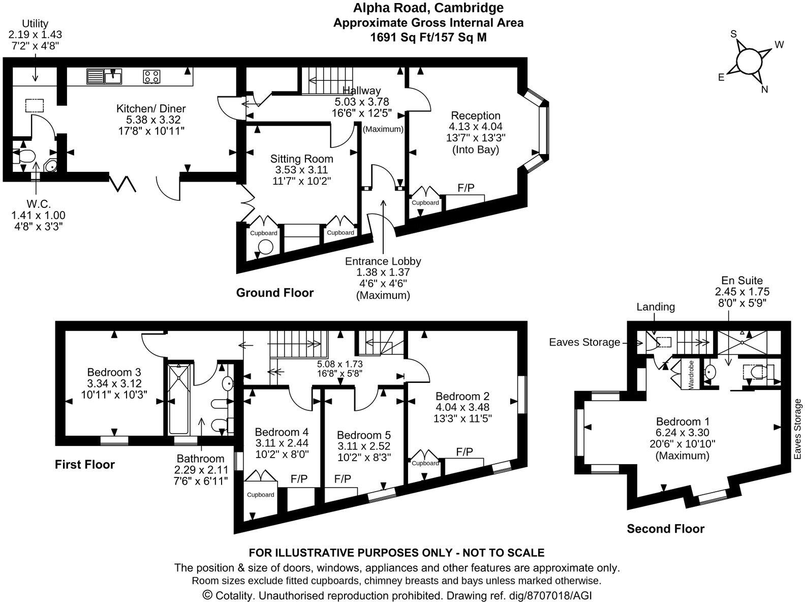 Alpha Road, Cambridge, CB4 3DQ floorplan