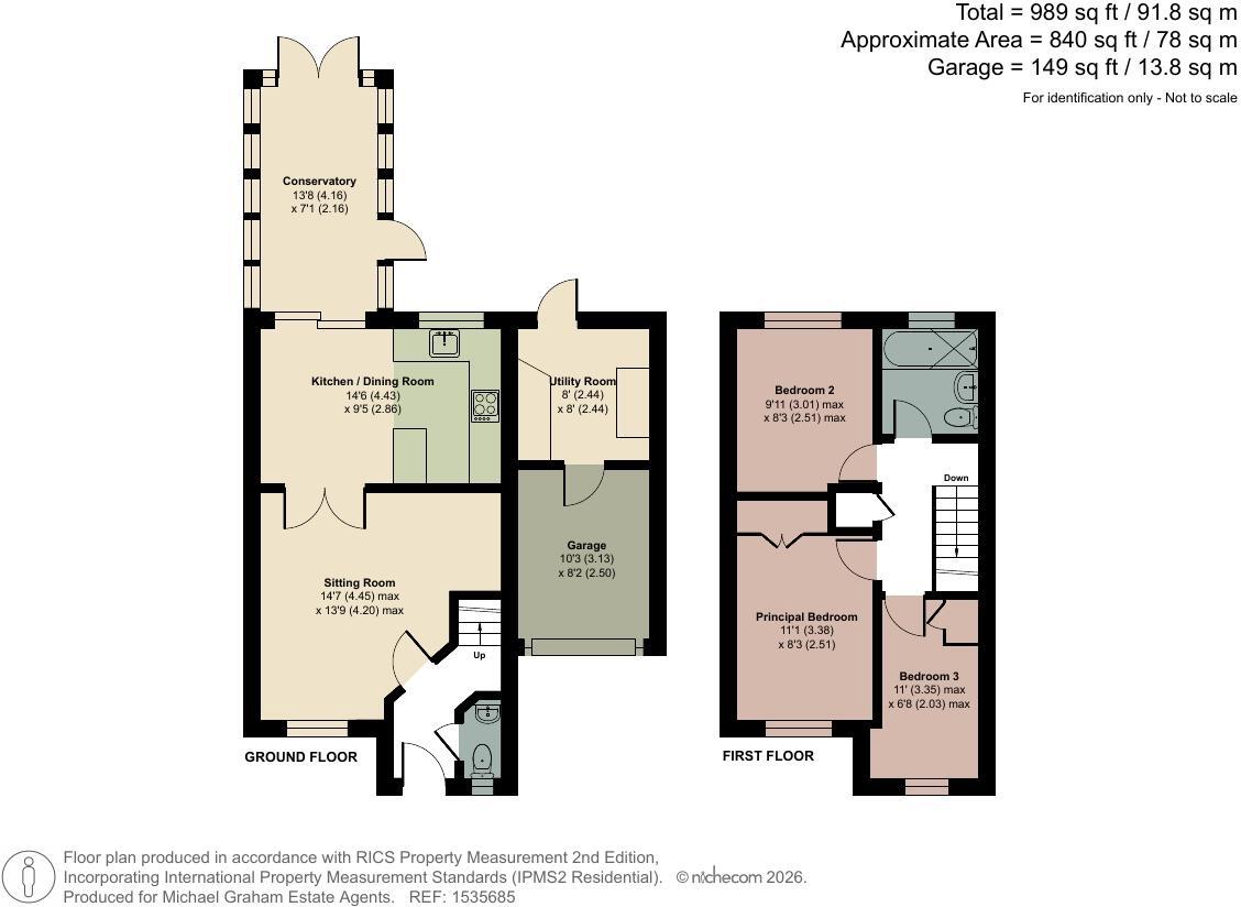 Surtees Way, Towcester, Northamptonshire, NN12 floorplan