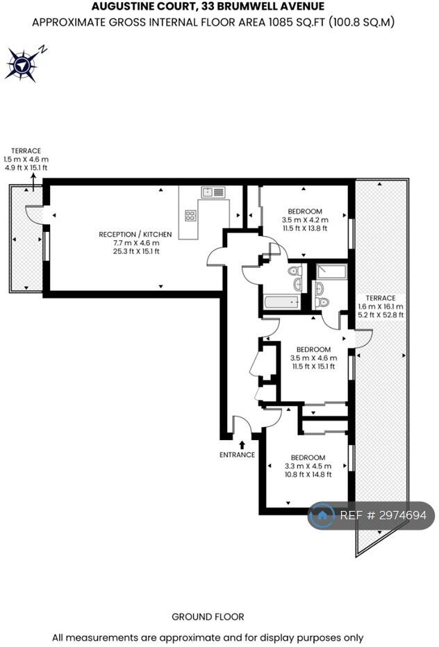 Augustine Court, London, SE18 floorplan
