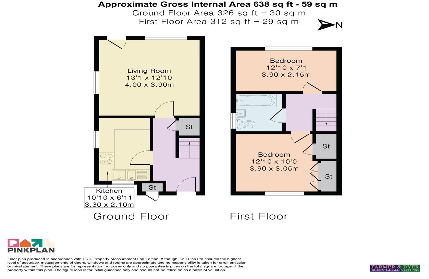 Caversham, Reading floorplan