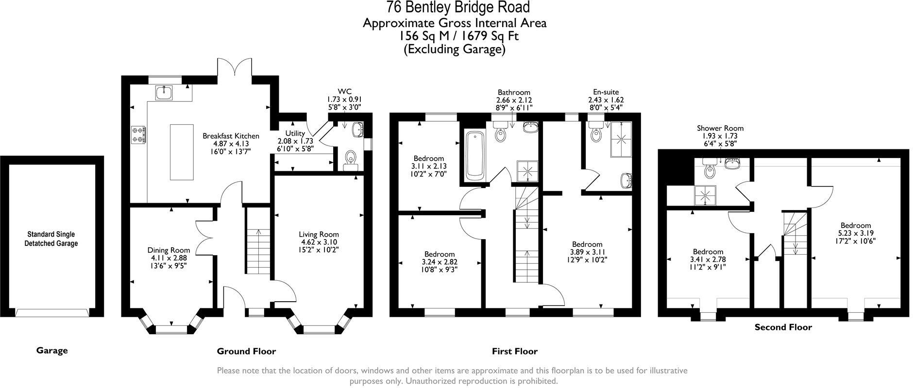 Bentley Bridge Road, Matlock floorplan