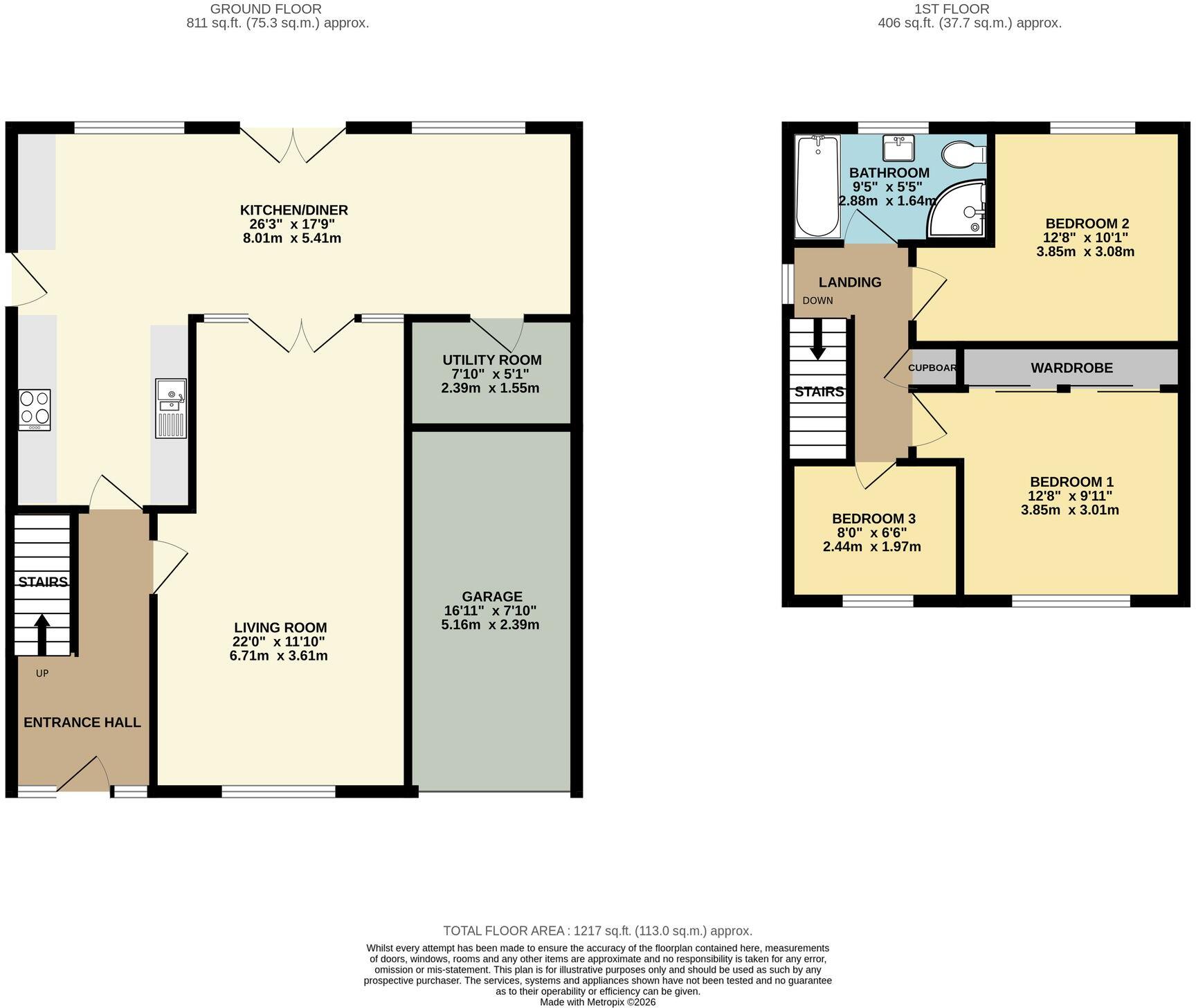 36, Sunbury Drive, Trench, TF2 floorplan