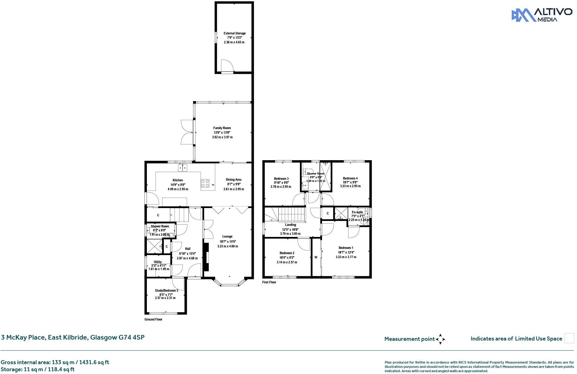 McKay Place, East Kilbride, Glasgow, South Lanarkshire floorplan