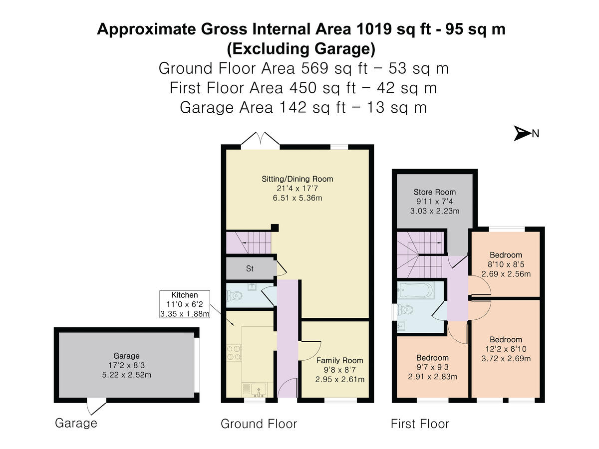 Beaufort Close, Didcot, OX11 floorplan
